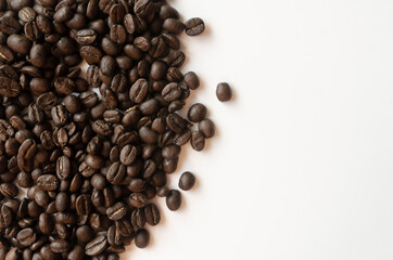 Coffee beans isolated