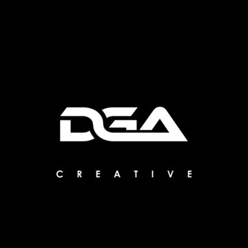 DGA Letter Initial Logo Design Template Vector Illustration	
