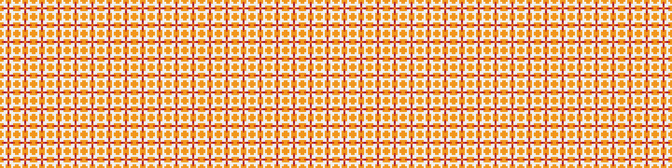 Abstract Cross Pattern Dots Logo generative computational art illustration