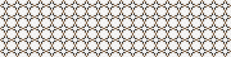 Abstract Cross Pattern Dots Logo generative computational art illustration