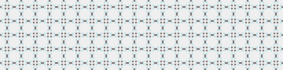 Abstract Cross Pattern Dots Logo generative computational art illustration