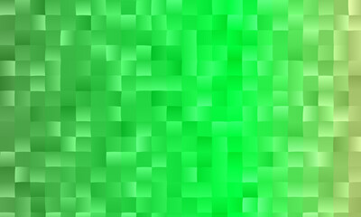 Pretty Light green and lemon yellow polygonal background, digitally created