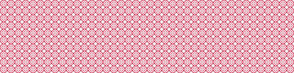 Fototapeta premium Abstract Cross Pattern Dots Logo generative computational art illustration