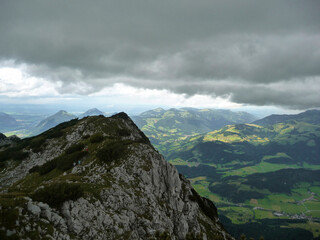Pyramidenspitze mountain hiking tour in Tyrol, Austria