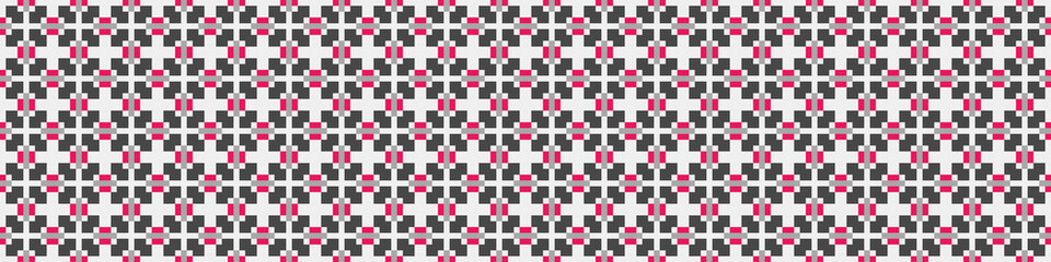 Abstract Cross Pattern Dots Logo generative computational art illustration