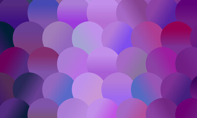 Lovely Magenta and pink circles background, digitally created