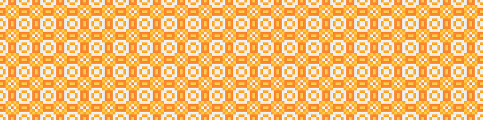 Abstract Cross Pattern Dots Logo generative computational art illustration