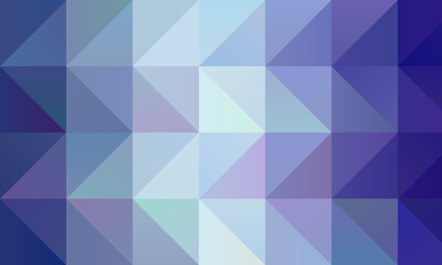 Creative Blue and white polygonal background, digitally created