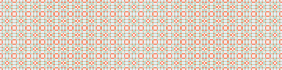 Abstract Cross Pattern Dots Logo generative computational art illustration