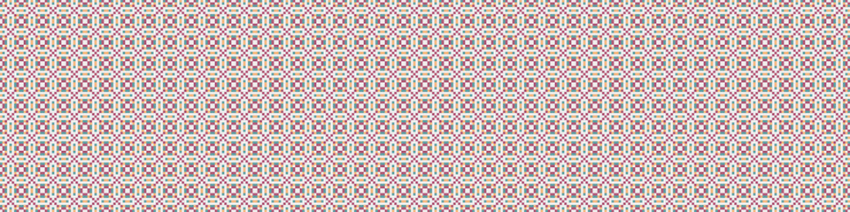 Abstract Cross Pattern Dots Logo generative computational art illustration