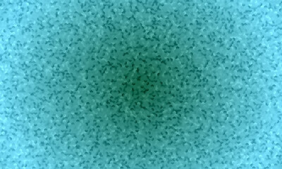 Positive Light blue and green polygonal background, digitally created