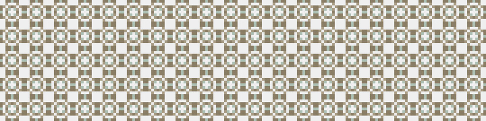 Abstract Cross Pattern Dots Logo generative computational art illustration