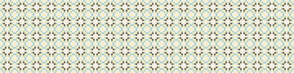 Abstract Cross Pattern Dots Logo generative computational art illustration