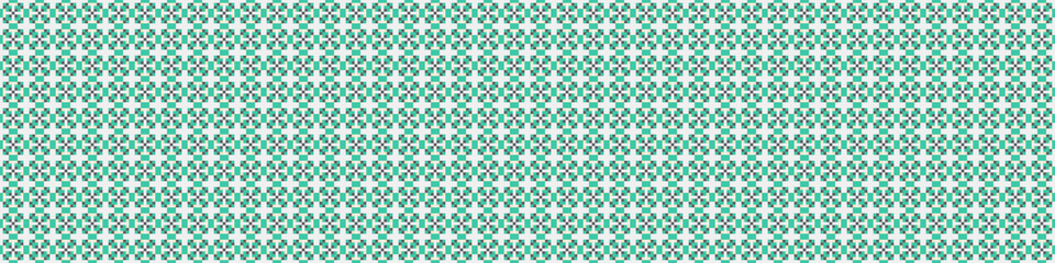 Abstract Cross Pattern Dots Logo generative computational art illustration