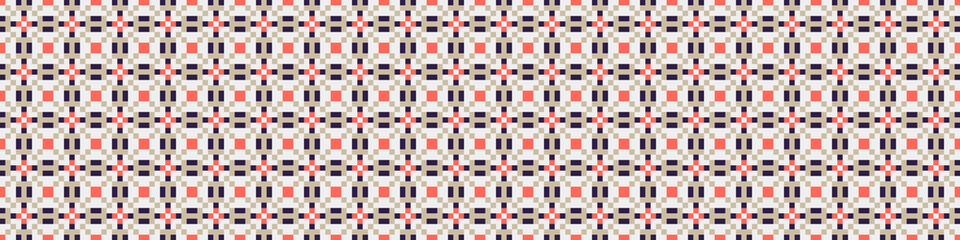 Abstract Cross Pattern Dots Logo generative computational art illustration