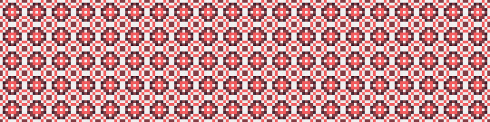 Abstract Cross Pattern Dots Logo generative computational art illustration