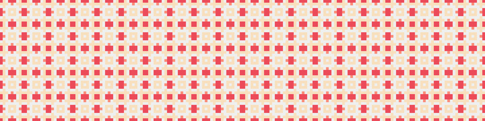 Abstract Cross Pattern Dots Logo generative computational art illustration