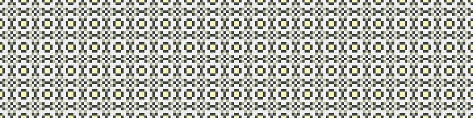 Fototapeta premium Abstract Cross Pattern Dots Logo generative computational art illustration