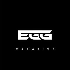 EGG Letter Initial Logo Design Template Vector Illustration	
