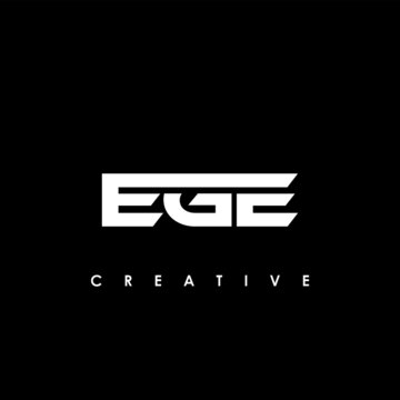 EGE Letter Initial Logo Design Template Vector Illustration	
