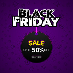 Black Friday, Sale and discounts banners	