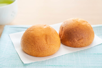 ふわふわの饅頭