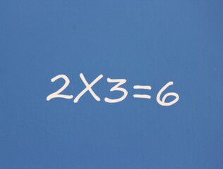 Back to SCHOOL. Multiplication 2 x 3 =