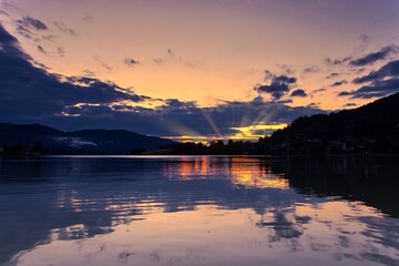 Tegernsee Sonnenuntergang