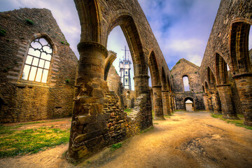 Fototapeta premium Abbaye Saint-Mathieu de Fine-Terre, Brittany