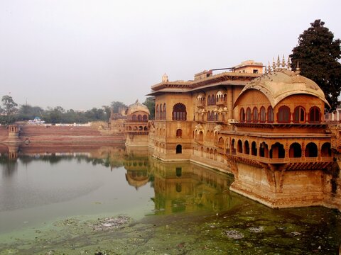 Deeg palace &agrave; Bharatpur Rajasthan INDE