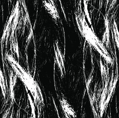 Vector brush sroke texture. Distressed uneven grunge background. Abstract distressed vector illustration. Overlay over any design to create interesting effect and depth. Black isolated on white. EPS10