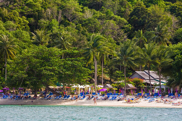 Fototapeta na wymiar Tri Trang beach , Phuket, Andaman Sea, Thailand, Asia