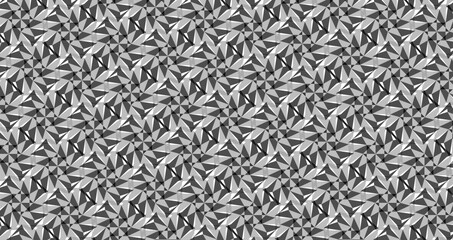 repetitive abstract geometric monochrome pattern-8v1b of the polygon-8v1