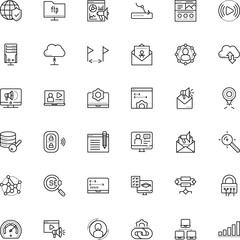 internet vector icon set such as: unlimited, chart, glyph, strategy, diagram, isometric, affiliate marketing, uploading, set, statistic, compliance, stroke, magnifying, investment, geography, decline