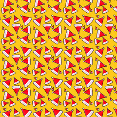 Obraz premium Gorros navideños