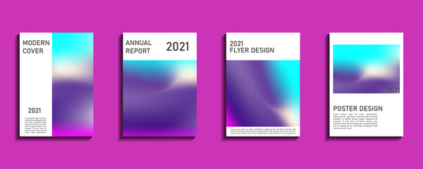 Cover design with blurred background. Abstract modern design. Vector templates for annual report, poster, flyers, and book covers.