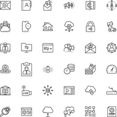 internet vector icon set such as: sign symbol, electronic, green, chemistry, minimalistic, cap, template, cancel, door, film, laboratory, antivirus, fun, full, student, tune, setting, exchange
