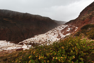 Obraz premium Salines de Maras au Pérou