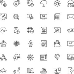 internet vector icon set such as: application, eps, buy, rate, keyboard, messaging, math, revenue, drawn, logistics, pin, invention, padlock, glass, cart, conversion, success, receive, worldwide