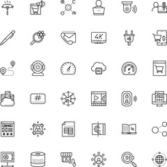 internet vector icon set such as: studio, student, web layout, fresh, photo, infrastructure, wireframe, house, sitemap, university, instrument, elearning, structure, assistant, cooking, list, display