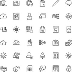 internet vector icon set such as: analyst, farm, cluster, presentation, cup, browser, improvement, outsource, bug, multimedia, metal, data architecture, integration, psychology, list, monitor, add