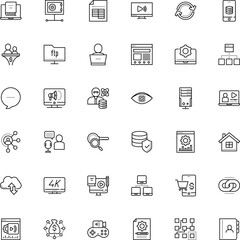 internet vector icon set such as: library, shout, conversation, knowledge, isometric, lens, update, solution, sitemap, relations, buy, search, partnership, png, technological, account, uploading