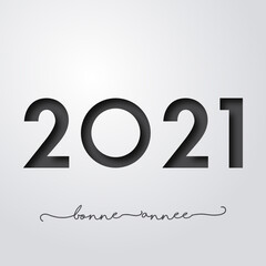 2021 - Bonne année - happy new year