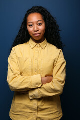 Portrait of a beautiful young woman