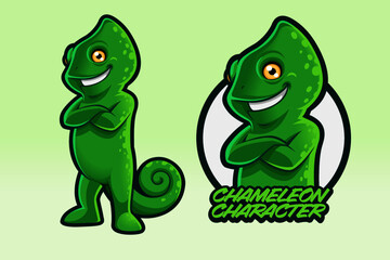 Chameleon Character Design