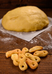 Fresh home made pretzel