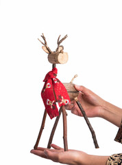 Navidad Merry Christmas reindeer