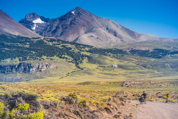 Bike tour at Patagonia National Park - Chile.