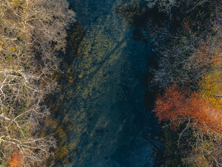 Glen Nevis with a drone, highland , Scotland, Fort William.