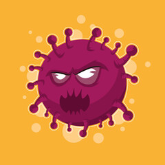 Coronavirus Covid-19 vector illustration